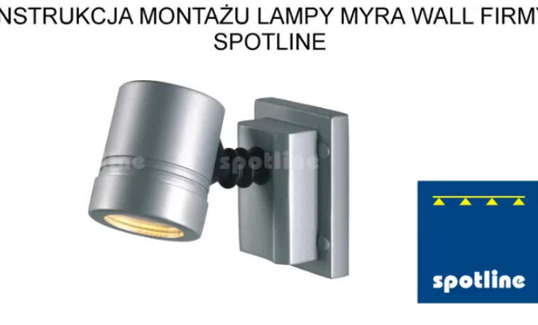 Instrukcja montażu oprawy Myra Wall
